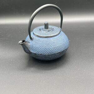 Vintage Japanese Cast Iron Tetsubin Kettle Teapot Hobnail